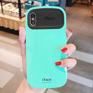 廷珊 iface小蠻腰蘋果XsMax手機(jī)殼硅膠iphoneXr情侶x防摔7保護(hù)套8plus款全包xs iface二代亮面綠色 蘋果xsmax