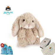 JELLYCAT直艦代購送男女朋友生日禮物送禮盒英國甜美小兔可愛(ài)安撫玩送禮盒 米色甜美小兔 15cm