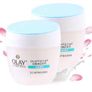 玉蘭油OLAY水潤透亮潤膚霜50g*2保濕面霜滋養(yǎng)【原白里透紅美白潤膚霜】