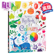英文原版Usborne Big Book of Colours孩子的色彩啟蒙全書藝術(shù)啟蒙