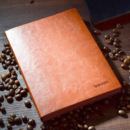 博文（BoWen） 商務(wù)辦公文具筆記本B5工作會(huì )議通用記事本PU軟皮面雙層皮對表日記本子噴邊 【黃棕色】 【(550)B5】