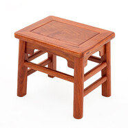 木果果木 紅木家具非洲花梨（學(xué)名：刺猬紫檀）明式實(shí)木敦實(shí)大杌凳 家用長(cháng)方凳子 板凳梳妝凳換鞋凳 36*28*35（高）