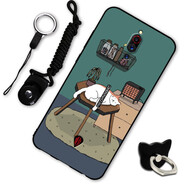 古芬 適用紅魔5g手機殼磨砂硅膠軟殼努比亞紅魔5s版全包防摔保護套潮牌網(wǎng)紅男女卡通圖案個(gè)性動(dòng)漫創(chuàng  )意款 【睡覺(jué)貓咪】 紅魔5G/紅魔5s【全屏鋼化膜+指環(huán)扣+掛繩】