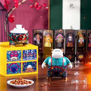 牛欄山新品工匠牛53度清香型白酒 53度500mL 4瓶 生旦凈丑套裝 53度 500mL 1瓶 單瓶 顏色隨機