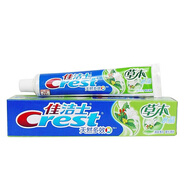佳潔士（CREST） 草本水晶牙膏 140g 清爽薄荷香型