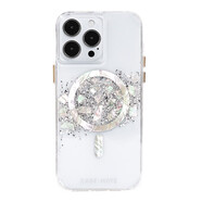 CASE-MATE 銀箔系列適用蘋(píng)果iPhone16/15ProMax手機(jī)殼14Plus手機(jī)殼透明防摔輕奢 銀箔貝殼 iPhone 16 Pro Max
