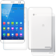 拓蒙 華為榮耀保護殼平板半透明磨砂防摔防滑防指紋手機保護套軟殼 榮耀X1/7D-503L/7D-501u 全包防摔布丁殼*單殼