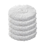 維爾佳通用型旋轉拖把替換頭加厚纖維拖布頭吸水純棉線(xiàn)拓撲16CM墩布頭