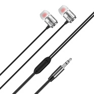 紐曼（Newmine）JK12聲卡直播專用監(jiān)聽有線耳機入耳式手機電腦主播專用游戲吃雞超長3米加長線單插頭不帶麥