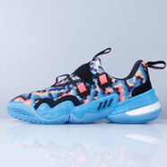 阿迪達斯（adidas） Trae Young 特雷楊一代棉花糖簽名運動(dòng)實(shí)戰耐磨防滑籃球鞋H68999 GY0289「迷彩藍」 46 (285mm)