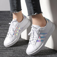 阿迪達(dá)斯 （adidas）NEO女鞋薄底輕便小白運(yùn)動(dòng)休閑板鞋 EE9689 40