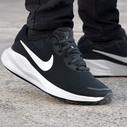 耐克（NIKE）男鞋2025夏季運(yùn)動(dòng)訓(xùn)練網(wǎng)面透氣輕便緩震耐磨跑步鞋 FB8501-002/新貨革命7 43