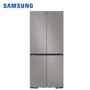 SAMSUNG三星（SAMSUNG）501升三星AI神 超薄零嵌平嵌嵌入式 變頻三系統(tǒng)大容量十字四開門冰箱 官翻機 石巖灰 RF50DG5151QQSC