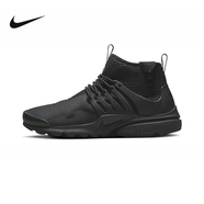耐克（Nike）男鞋Air Presto Mid Utility緩震跑步鞋訓(xùn)練鞋透氣休閑鞋慢跑鞋 DC8751-003黑色 44