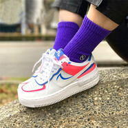 耐克（NIKE）女鞋新品AIR FORCE 1運動(dòng)鞋純白低幫板鞋AF1空軍一號休閑鞋 CU3012-111 39