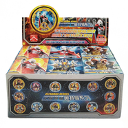 卡游奧特曼卡片桌面歐布卡牌捷德迪迦賽文超人宇宙英雄收藏角色卡 英雄激戰卡圓卡整盒288張