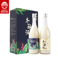 蘇州橋 冬釀酒桂花小釀禮盒750ml*2 0.5度甜米酒醞釀好時(shí)光中秋送禮佳品