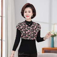 晉影2025秋冬新款駝絨棉馬甲女中年保暖護肩半袖外穿背心加絨坎肩ZQS 【夾棉款】花色3 XL (建議105斤以下)