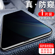 朗美奇 適用vivo Nex鋼化膜全屏防窺抗藍光磨砂膜nex后指紋版nex s/a手機鋼化膜全屏復蓋護眼高清玻璃膜s 全屏大視窗*【45度防窺膜】*酷黑1片裝 NEX 后置指紋版