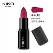 KIKO口紅407豆沙色4系滋潤黑管唇膏442 448 414 4 430