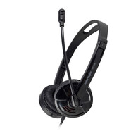 電音（Danyin） 頭戴式電腦耳機中高考英語(yǔ)口語(yǔ)聽(tīng)說(shuō)考試耳麥 有線(xiàn)帶話(huà)筒網(wǎng)課電腦耳機 電音DT385S黑色雙插孔