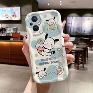 慕文 創(chuàng  )意搞怪小新適用iphone14promax蘋(píng)果13手機殼奶油紋可愛(ài)卡通帕恰狗情侶保護套 奶油紋-草莓帕恰狗 iPhone XR