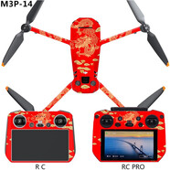 HIFLY適用于DJI大疆Mavic 3 Pro RC遙控器Pro貼紙遙控全包防水貼膜配件 M3P-14貼紙 御3 Pro RCPro帶屏 全包