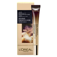 歐萊雅（LOREAL） 金致臻顏奢養活膚水精華潔面乳乳液面霜 松露奢養肌活修護眼霜15ml