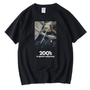 C2潮朝（CHAOCHAO）2001太空漫游T恤斯坦利庫布里克電影A Space Odyssey周邊閃靈短袖 7 M