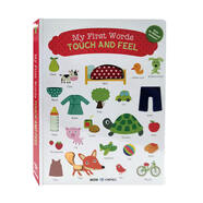英文原版 我的第一本觸摸書系列：感受 Touch picture book Words