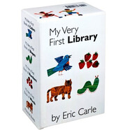 My Very First Library我的第一個(gè)圖書館4冊(cè)連連看紙板書艾瑞·卡爾爺爺英語(yǔ)認(rèn)知啟蒙書