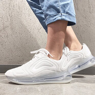 耐克（NIKE）女鞋新款Air Max720潮流漸變大氣墊運動舒適緩震跑步鞋AR9293-103 AR9293-101 白色 39