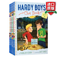 英文原版 哈迪男孩 1-4冊盒裝 Hardy Boys Clue Book 兒童偵探推理探險故事 全英文版