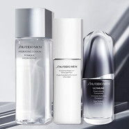 資生堂（Shiseido）男士護膚品套裝洗面奶水乳禮盒禮袋禮物送男友 3件（爽膚水+精華+乳液）