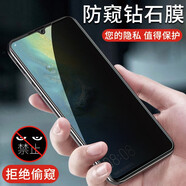 【2片裝】駱尊 適用華為mate20鋼化膜防窺Mate20X/5G版抗藍(lán)光mate20pro手機(jī)貼膜 【Mate20X/5G】鉆石防窺膜保護(hù)隱私*2片裝