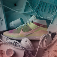 耐克（NIKE）男鞋 ZOOM 杜蘭特13代 黑白配色氣墊實(shí)戰(zhàn)籃球鞋 CI9949-602 黃綠 40