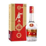 金六福酒  濃香型白酒 固態(tài)發(fā)酵 糧食酒 送禮宴請(qǐng)婚宴 52度 500mL 1瓶 四星 金六福