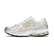 新百倫男女同款1906R經(jīng)典復(fù)古舒適休閑運(yùn)動(dòng)老爹鞋 白色｜銀色｜金色 38