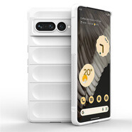 適用pixel7 pro幻盾防摔手機(jī)殼谷歌6A軟膠TPU創(chuàng)意保護(hù)套男女款 白色 Google Pixel 7Pro