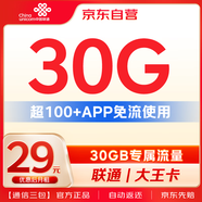 中國聯(lián)通(號碼隨機(jī))微信騰訊定向30GB手機(jī)卡電話卡4G大流量 僅送北京