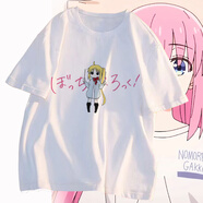 結(jié)盟者孤獨搖滾T恤衫二次元衣服夏季學生動漫卡通周邊cos服寬松短袖男女 23 常規(guī) 4XL