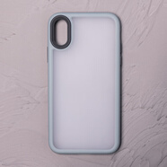 LIKGUS 適用蘋(píng)果Xs Max手機(jī)殼iPhoneX/XS全包外殼保護(hù)套XR磨砂氣囊防摔硬殼男女潮  灰色 iPhone 7p/8p