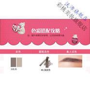 ZLAF熱銷(xiāo)雙頭自動(dòng)旋轉(zhuǎn)眉筆Drawing Eye Brow易上色防水 國(guó)內(nèi)專(zhuān)柜#05淺灰色