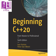 C++20入門(mén) 第6版 英文原版 Beginning C++20 From Novice to Professional Ivor Horton Peter Van Weert