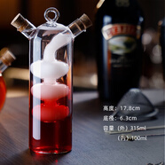 百春寶雞尾酒杯 創(chuàng)意分享杯 個(gè)性器皿掛式水杯飲料杯雙管玻璃杯鴛 高款鴛鴦杯