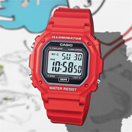 卡西歐（CASIO）方塊簡(jiǎn)約ins復(fù)古風(fēng)運(yùn)動(dòng)學(xué)生表小方表 F108WHC-7B 7A 1A 4A 電子表 F-108WHC-4A 【附加貼膜】
