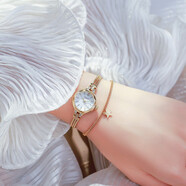 聚利時(shí)（Julius）手表女小巧精致石英女表女士手鏈表老婆生日禮物送閨蜜女生女朋友 星空表盤(pán)【香檳金】