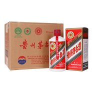 茅臺（MOUTAI）貴州茅臺五星標  53度醬香型白酒 與飛天茅臺同酒質(zhì) 無酒杯 53度 500mL 6瓶 原封箱