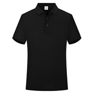 紐嘉短袖工作服定制印logo 文化衫短袖t恤活動(dòng)廠服男女款上衣刺繡 黑色 S