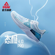 匹克（PEAK）態(tài)極4.0PRO男鞋跑步鞋秋季新款軟底回彈情侶款運(yùn)動(dòng)鞋ET21727H 大白/尉蘭（男款） 40